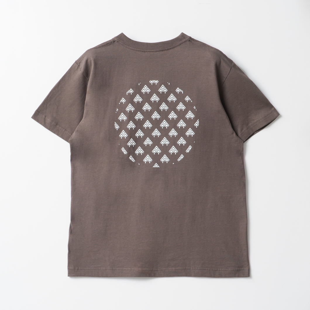 OOTF Monogram Tee - Charcoal Brown