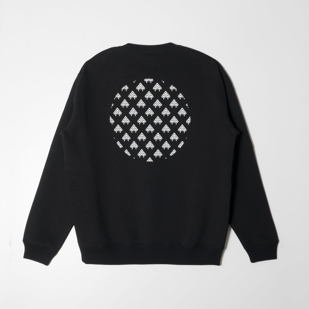 OOTF Monogram Crewneck Sweatshirt - Black